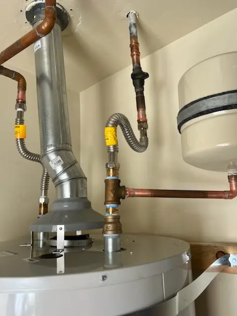 Water heater installation and plumbing repair in Buck Run